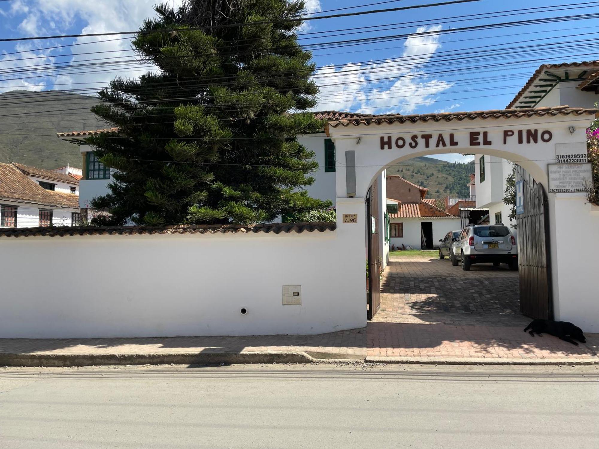 וילה דה לייבה Hostal El Pino מראה חיצוני תמונה