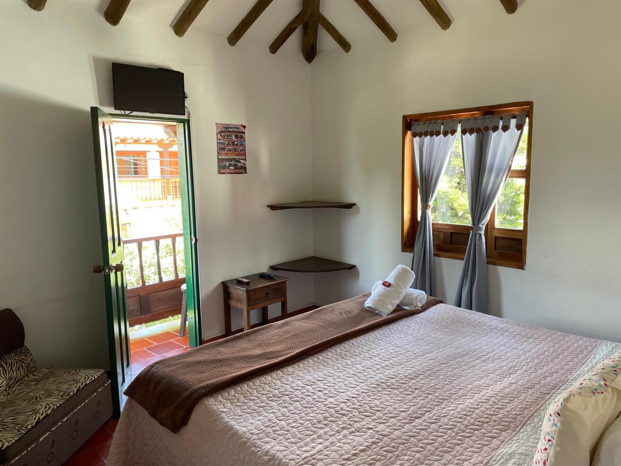וילה דה לייבה Hostal El Pino מראה חיצוני תמונה
