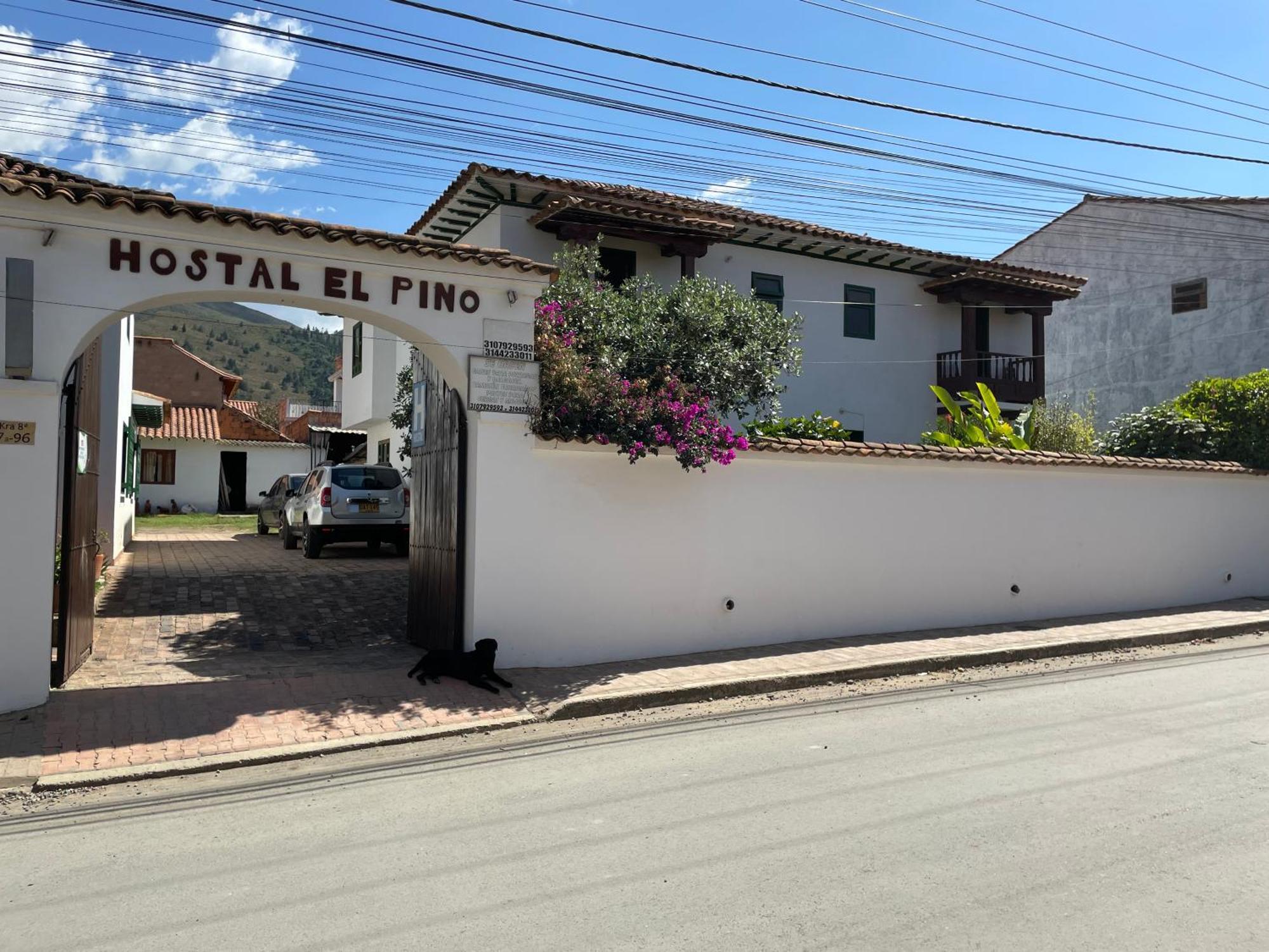 וילה דה לייבה Hostal El Pino מראה חיצוני תמונה
