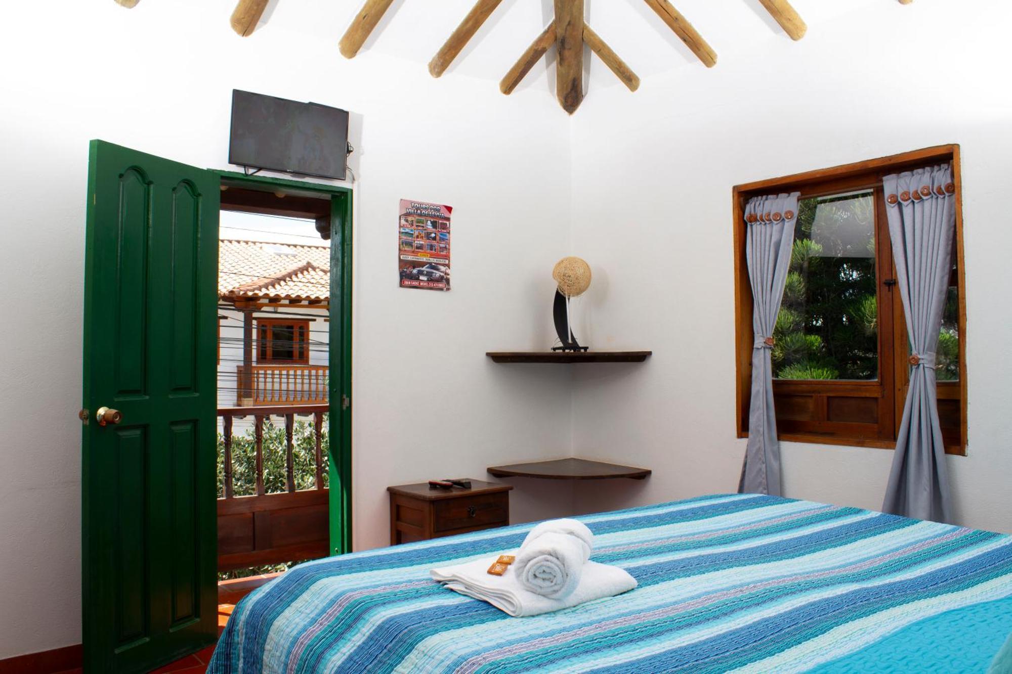 וילה דה לייבה Hostal El Pino מראה חיצוני תמונה